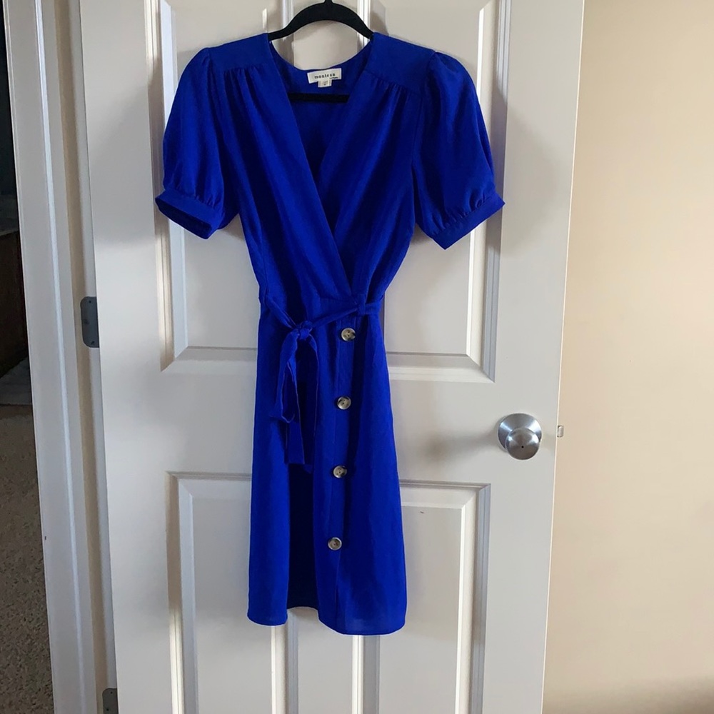 Blue dress